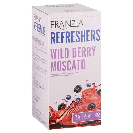 Franzia Refreshers Wild Berry Moscato Wine(101.4 fl Oz)