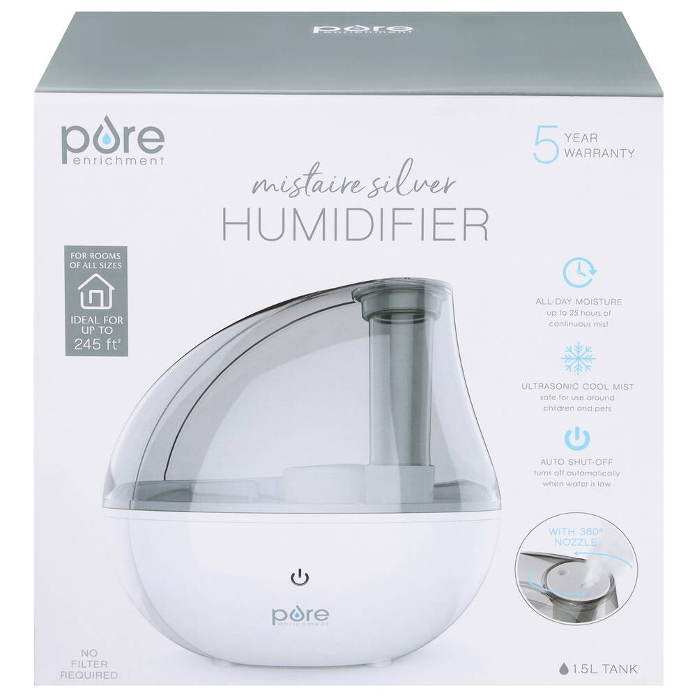 Pure Enrichment Mistaire Silver Humidifier