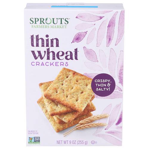 Sprouts Thin Wheat Crackers