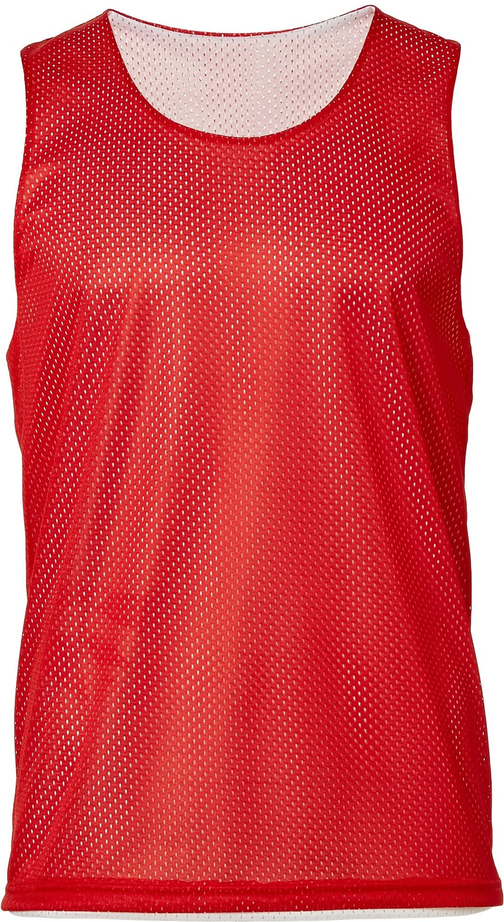 DICK'S Sporting Goods Youth Reversible Mesh Pinnie (Red Tango, M)