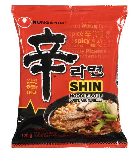 Nongshim shin ramyun korean style spicy noodle soup