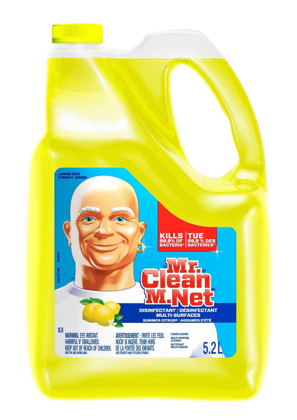 M. Net - Nettoyant Tout Usage, 5,2 L / Mr. Clean All-Purpose Cleaner, 5.2 L