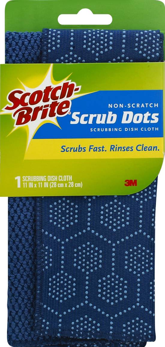 Scotch-Brite® Non-Scratch Scrub Dots Scrubbing Dish Cloth