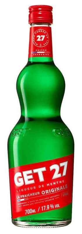 GET 27 - Liqueur à la fraîcheur originale, menthe (700ml)