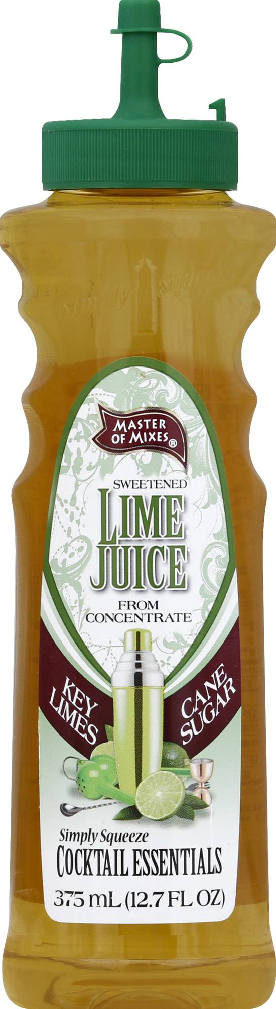 Master Of Mixes Cocktail Essentials Sweetened Lime Juice (12.7 fl oz)