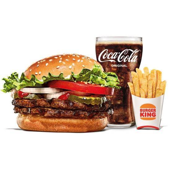 Combo Doble Whopper Jr.