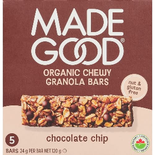 Made Good Chocolate Chip Granola Bars (120 g, 5 ct)