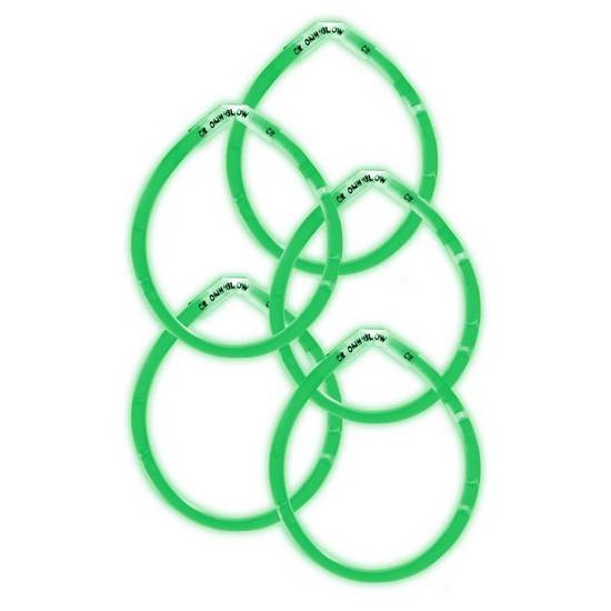 Green Glow Bracelets 5ct