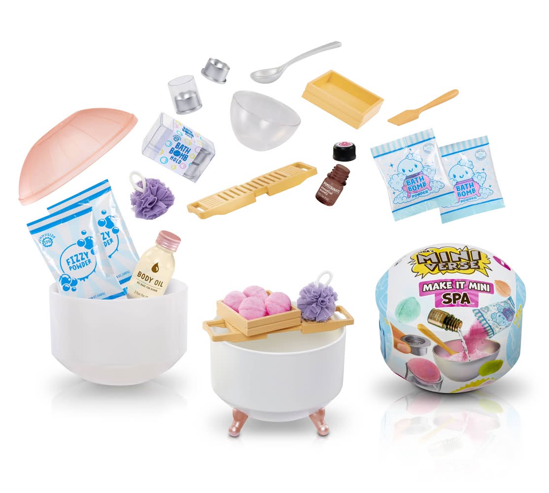 MGA's Miniverse Make It Mini Spa Collectibles