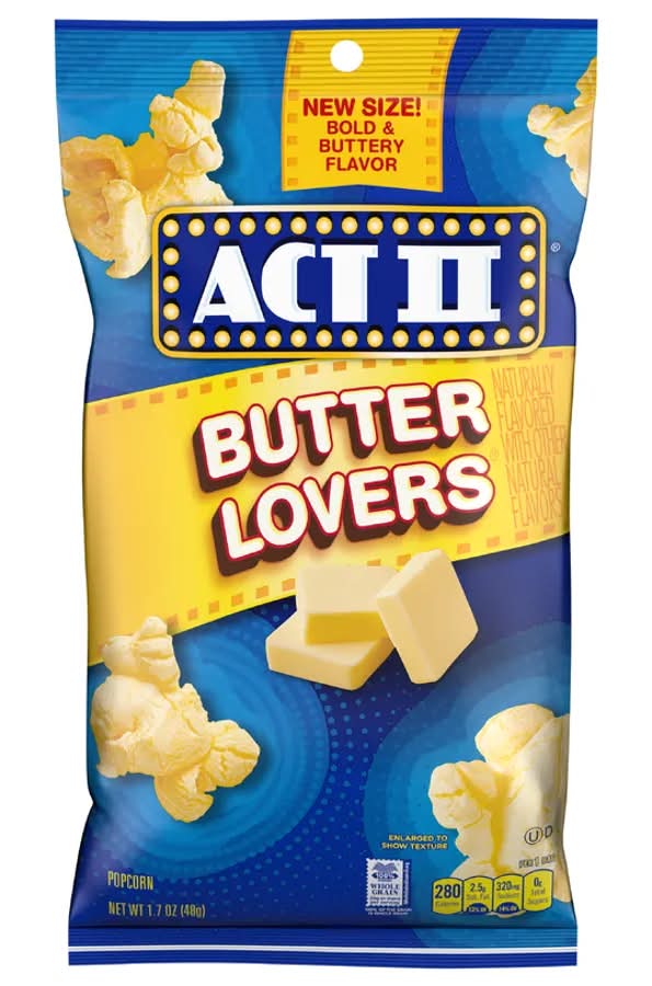 Act II Butter Lovers Popcorn