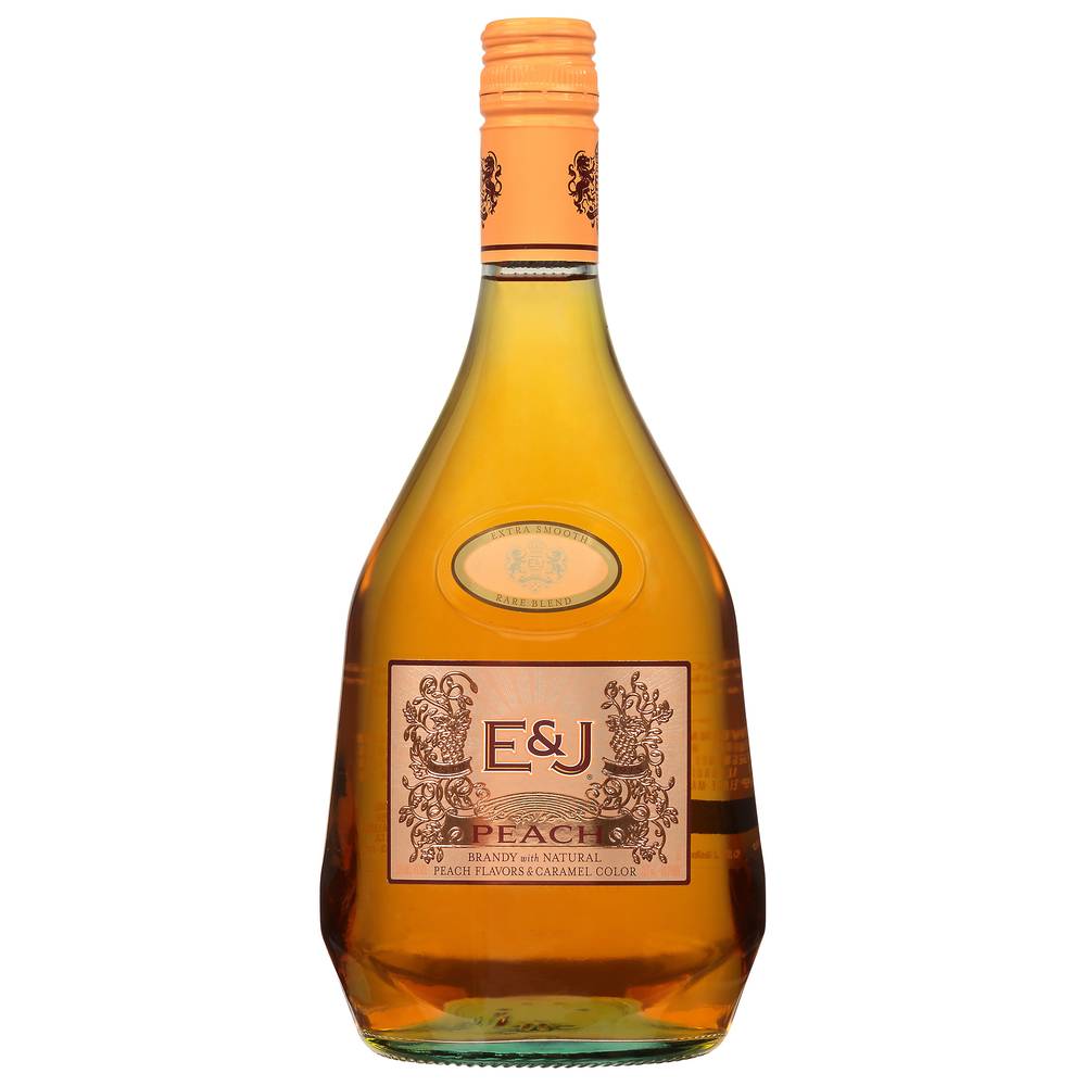 E&J Extra Smooth Rare Blend Brandy, Peach (750 ml)