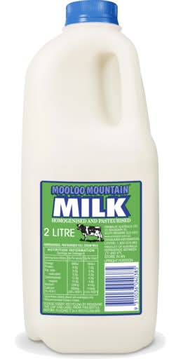 Mooloo Mountain Mooloo Milk Mountain Full Cream Milk (2L)