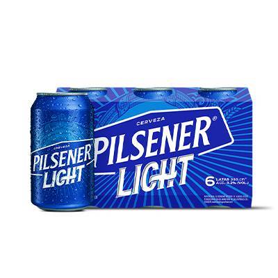 Pilsener Light  355 Cc Six Pack