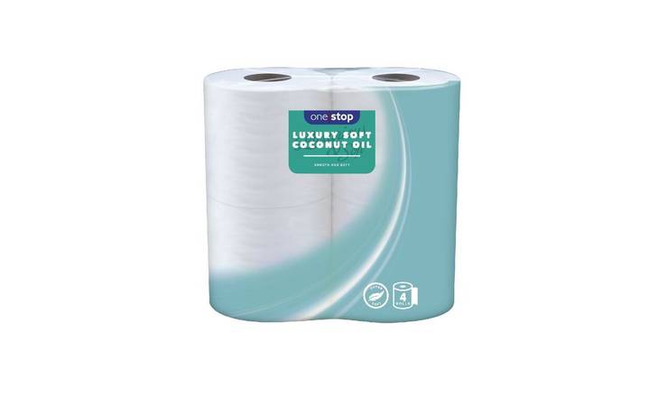 One Stop Coconut Toilet Tissue 4 rolls (393164)