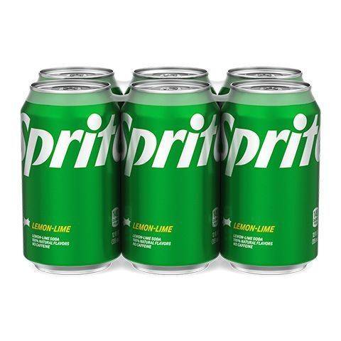 Sprite 12oz 6Pack Can