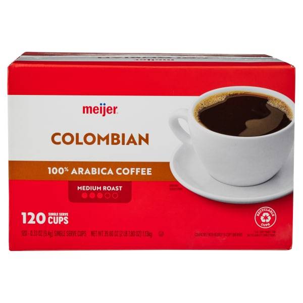 Meijer Colombian Coffee Pod (100 ct)