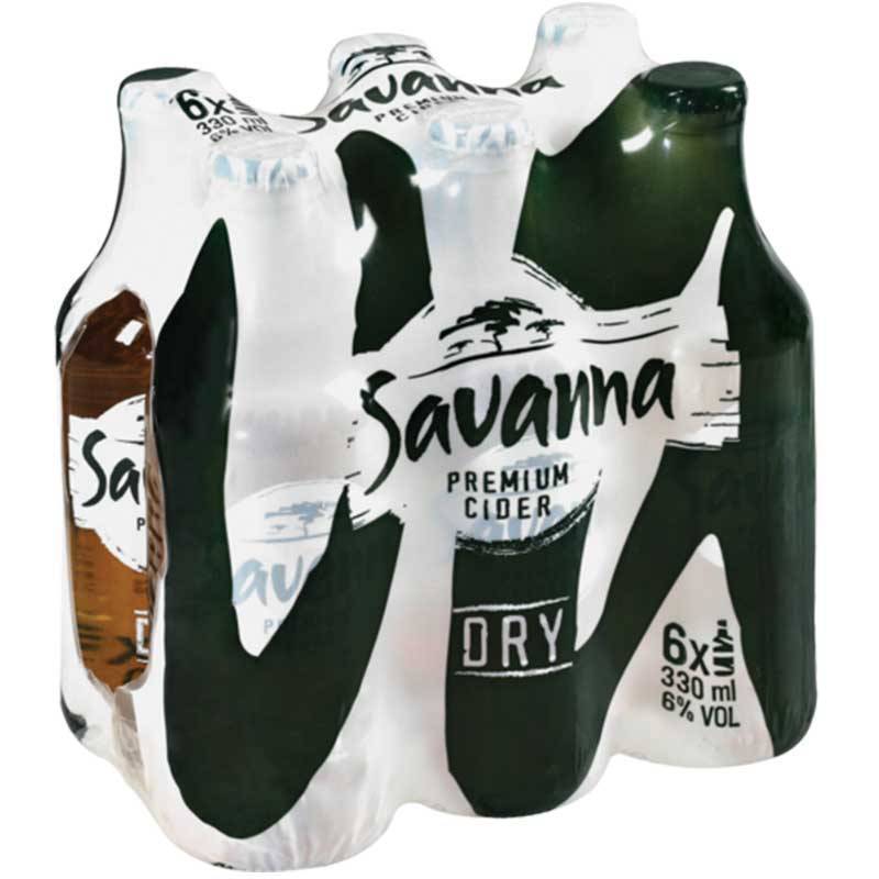 Savanna Dry 330ml Bottles 6Pack