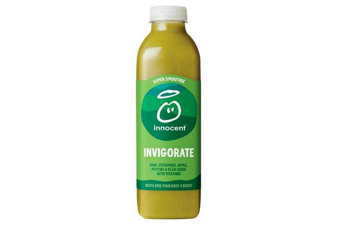 innocent Super Smoothie Invigorate, Kiwi & Cucumber Juice with Vitamins 750ml