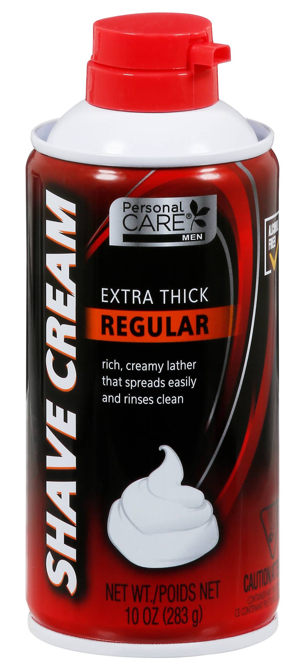 Personal Care Extra Thick Regular Shave Cream (10 oz)