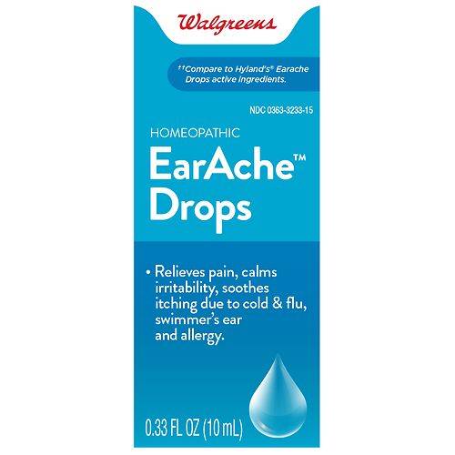 Walgreens EarAche Drops 0.33 FL Oz (10mL) - 0.33 oz