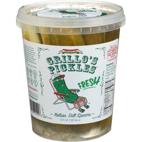 Grillo's Pickles Italian Pickle Spears