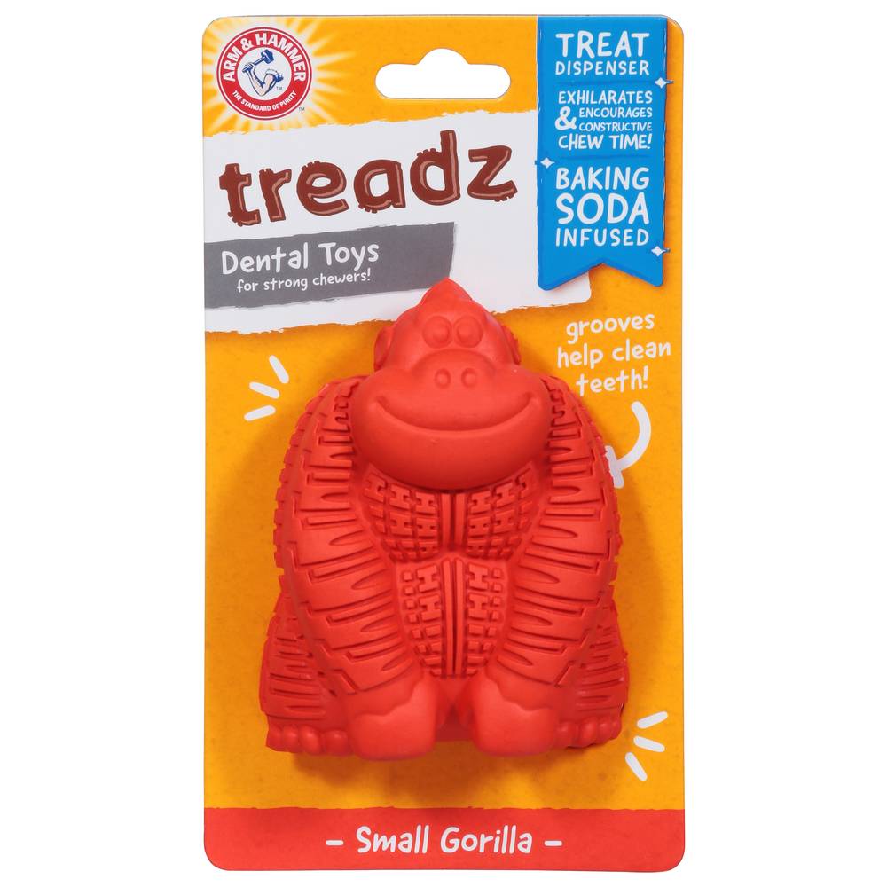 Arm & Hammer Treadz Small Gorilla Dental Toys (5.01 oz)