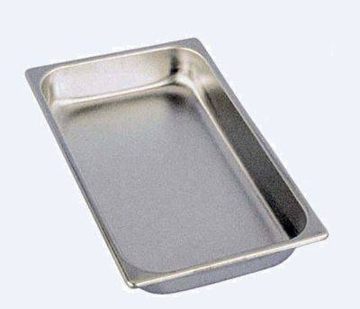 Deli Food Pan, full size, 16x10x2", stainless steel