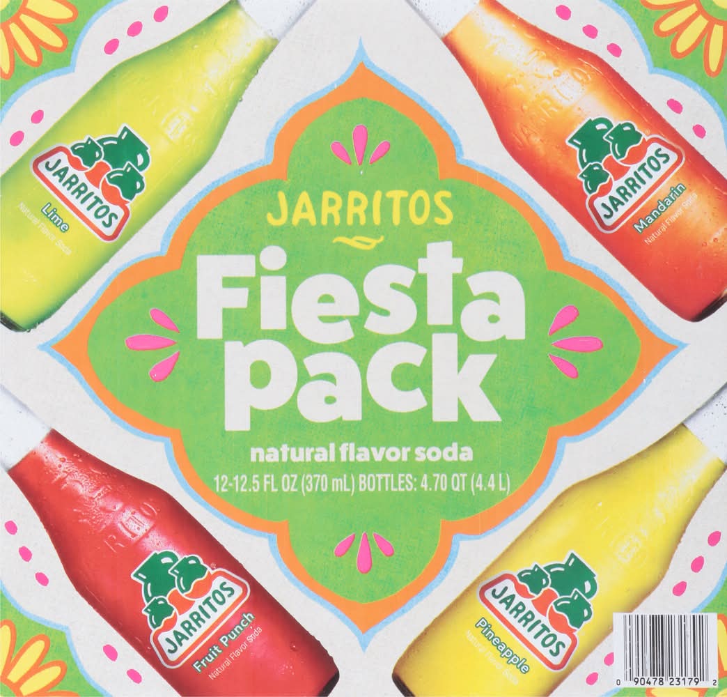 Jarritos Variety Pack Soda (12 ct, 12.5 oz)