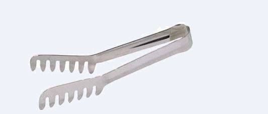 Spaghetti Tong, 8" long, stainless steel (1 Unit per Case)