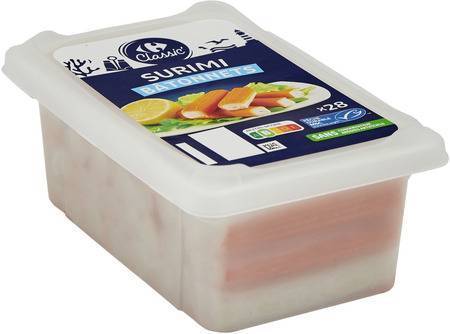 Carrefour Classic' - Surimi tendre batonnets