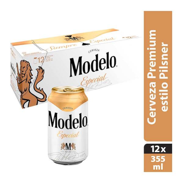 Modelo · Cerveza clara especial (12 x 355 ml)