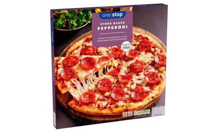 One Stop Stone Baked Peperoni Pizza 277g (401921)
