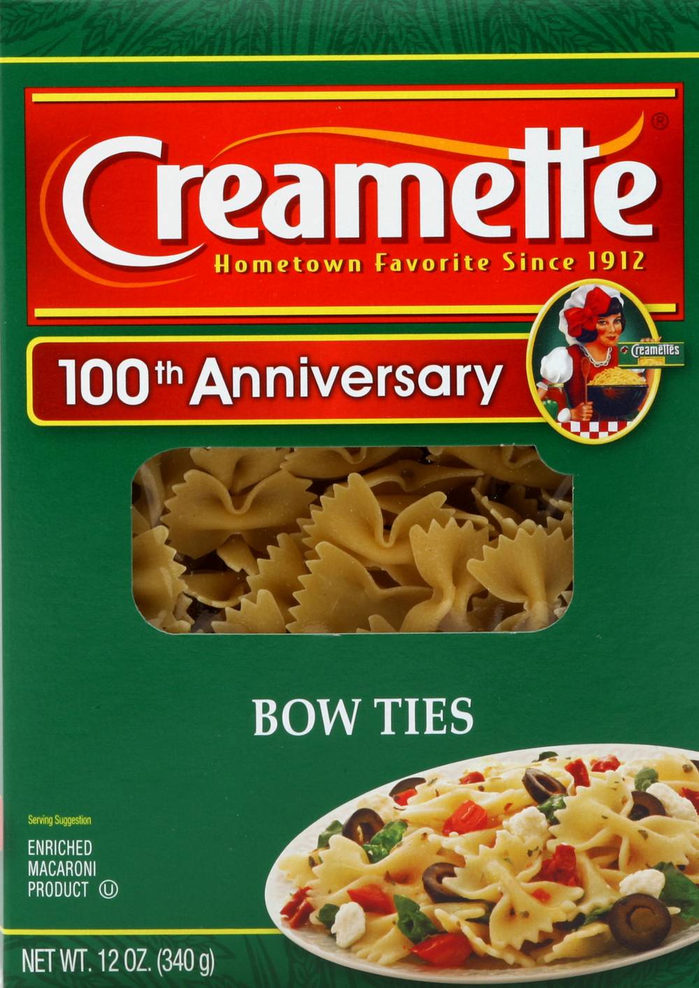 Creamette Bow Ties Dry Pasta (12 oz)