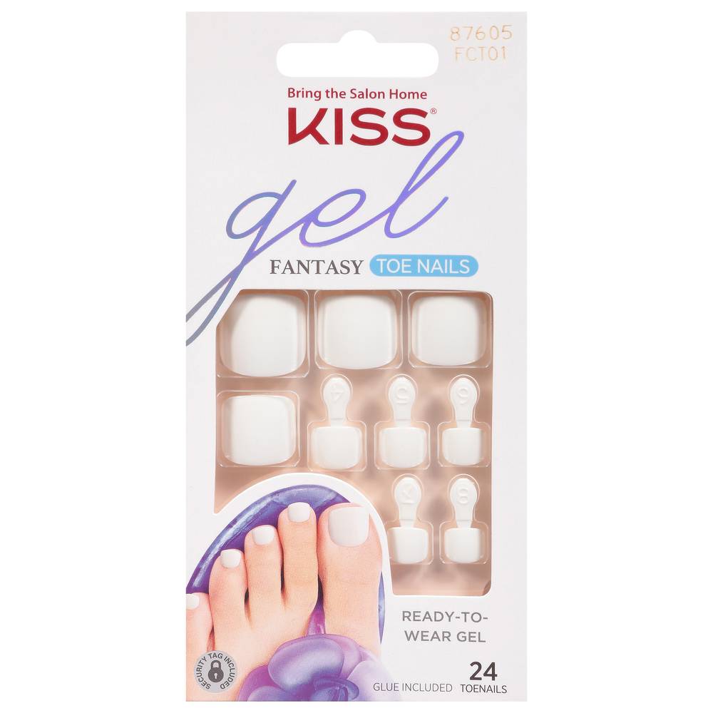 KISS Gel Fantasy Toe Nails, This Is Classic (4.8 oz)