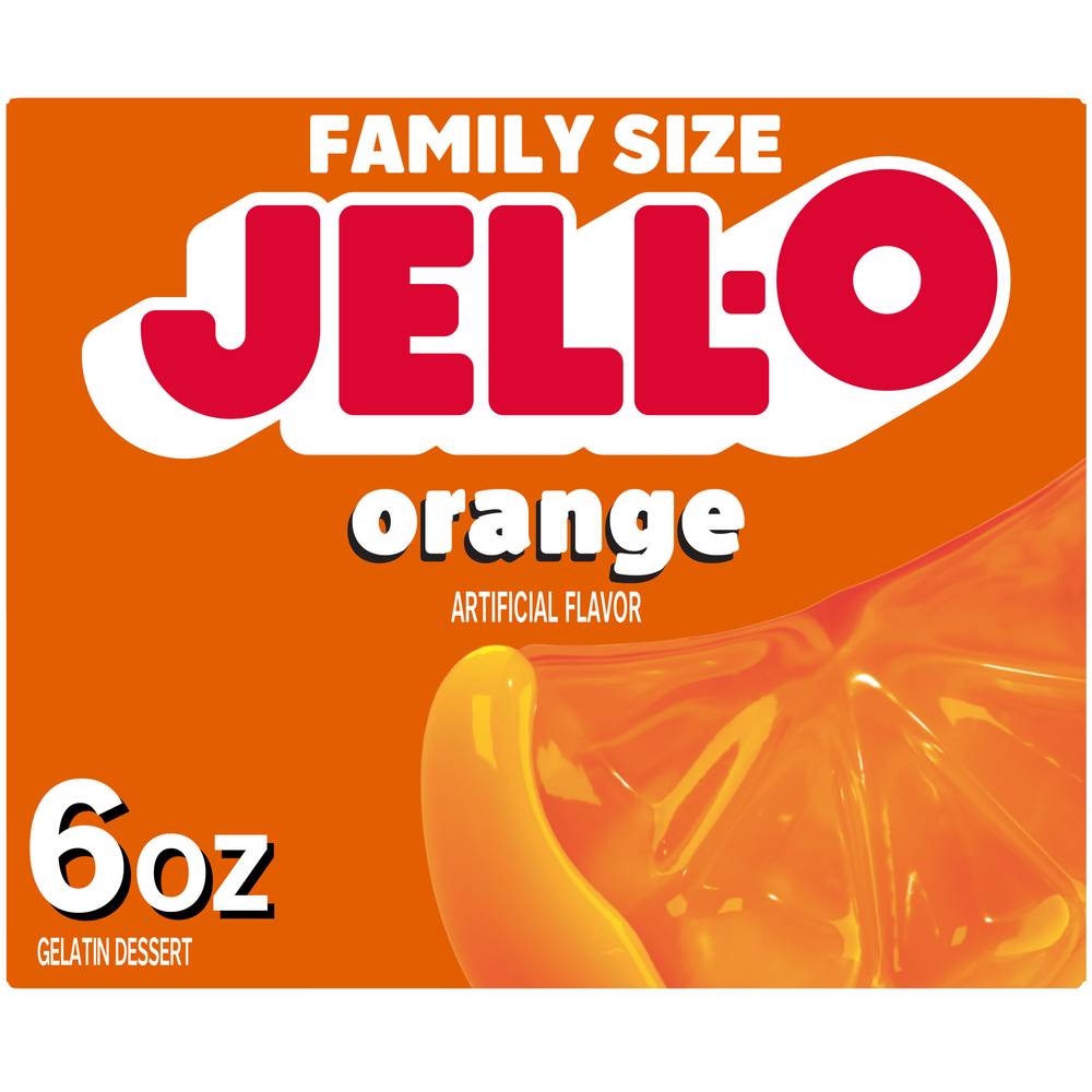 Jell-O Orange Flavor Gelatin Dessert