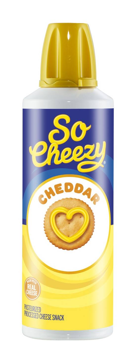 So Cheezy Cheddar Real Chesse