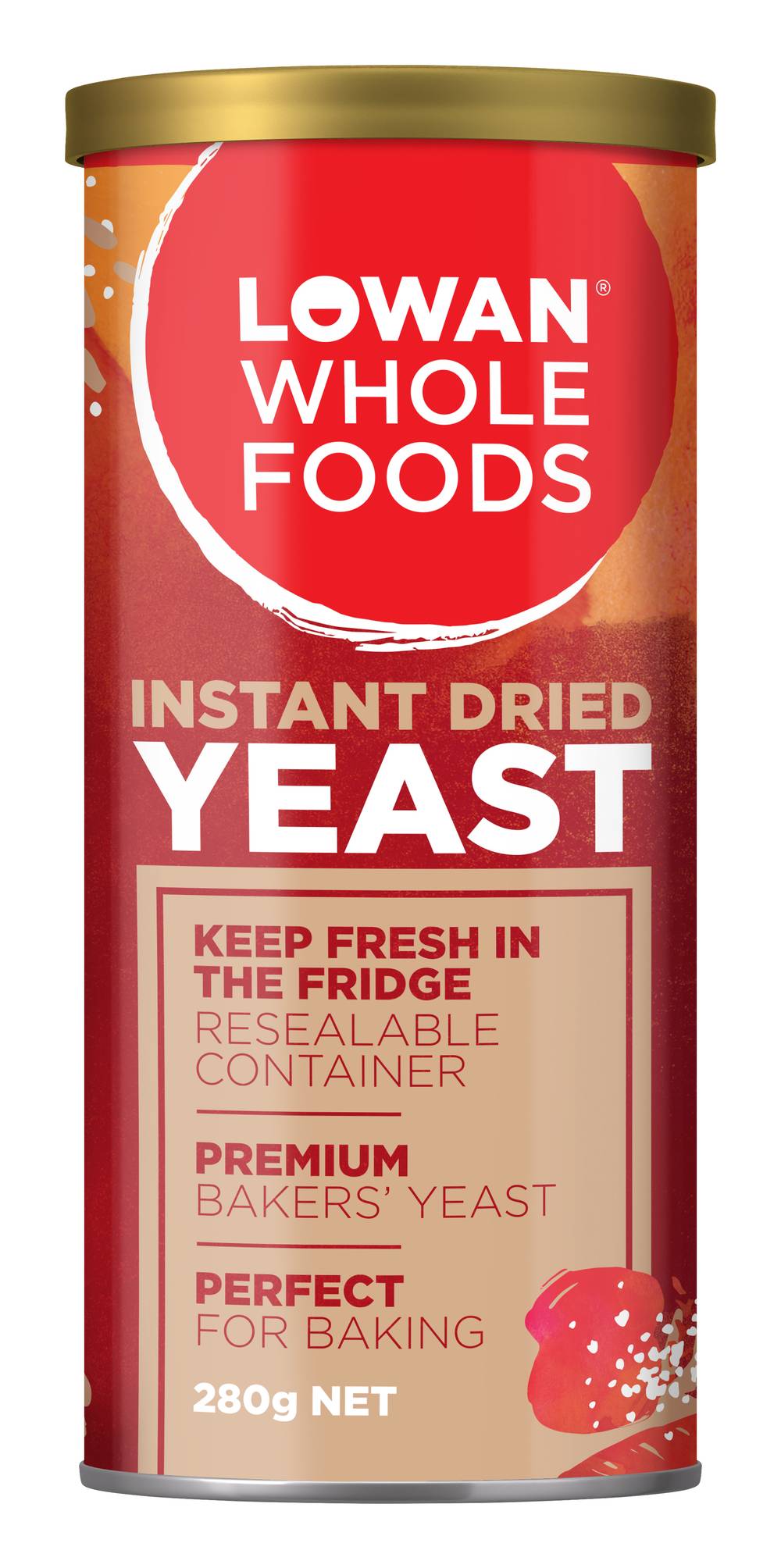 Lowan Premium Instant Dried Yeast (280g)
