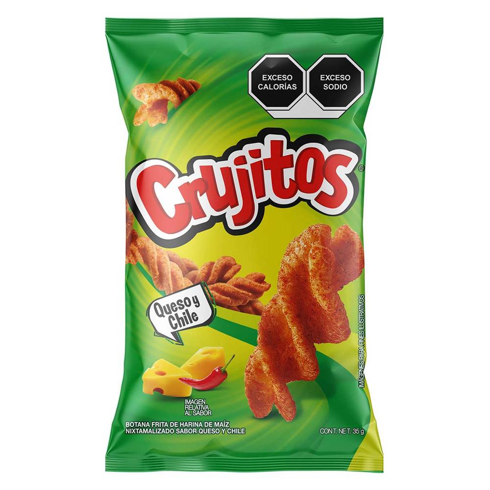Crujitos · Snack de queso y chile (64 g)