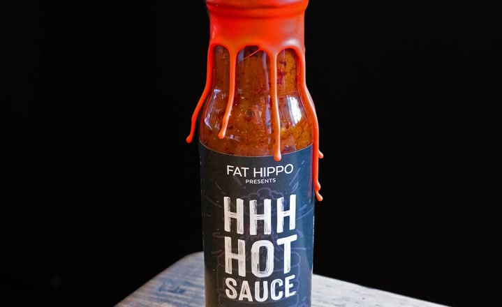 HHH Hippo Hot Bottled Sauce