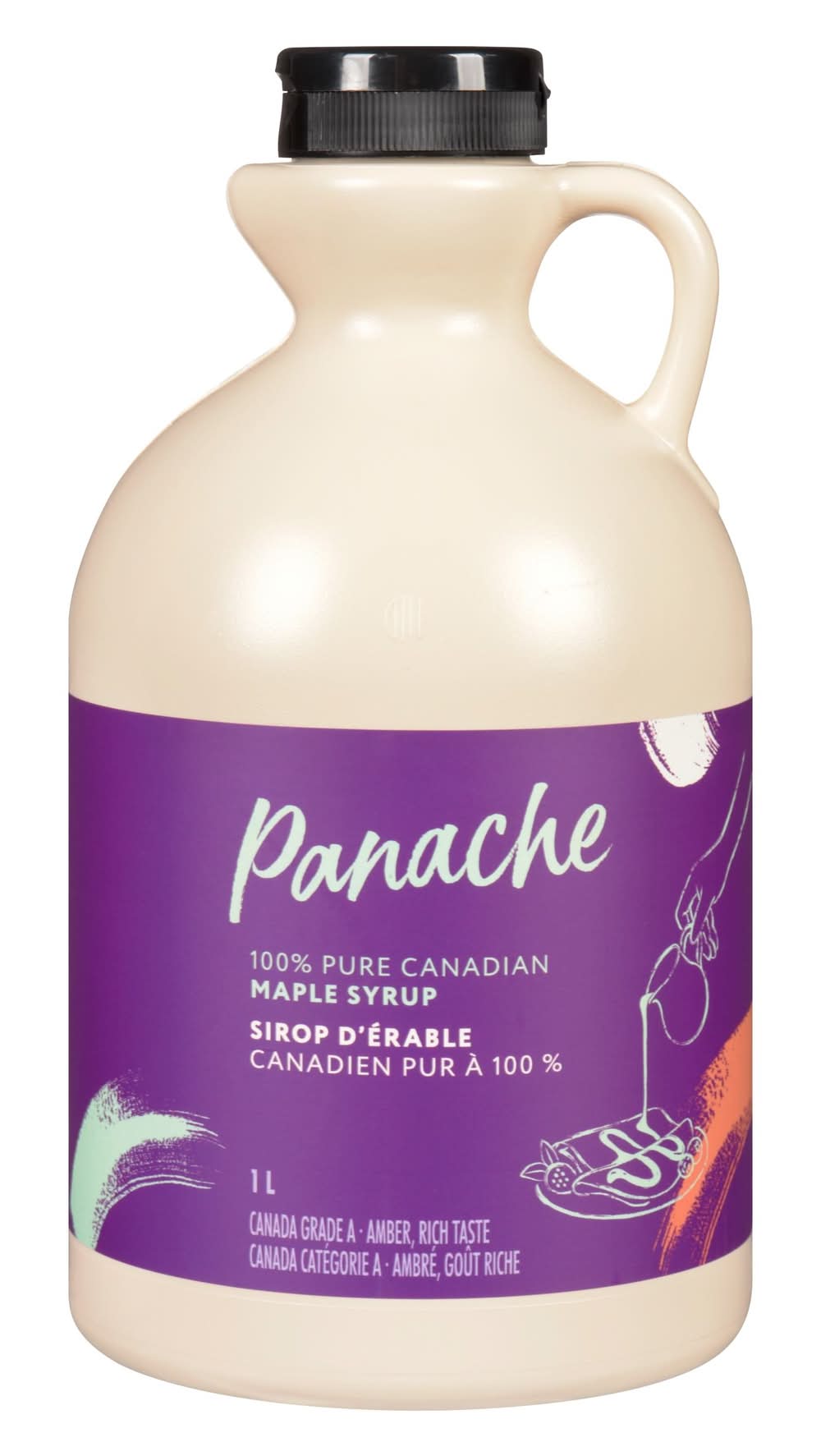 Panache Des Landes Maple Syrup Amber Rich (1 L)