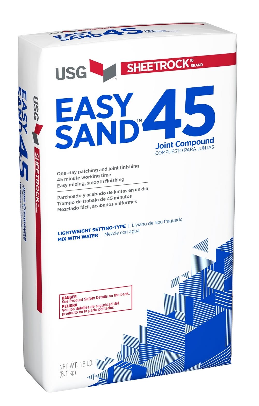 SHEETROCK Brand Easy Sand 18 -lbs Powder Lightweight Drywall Joint Compound