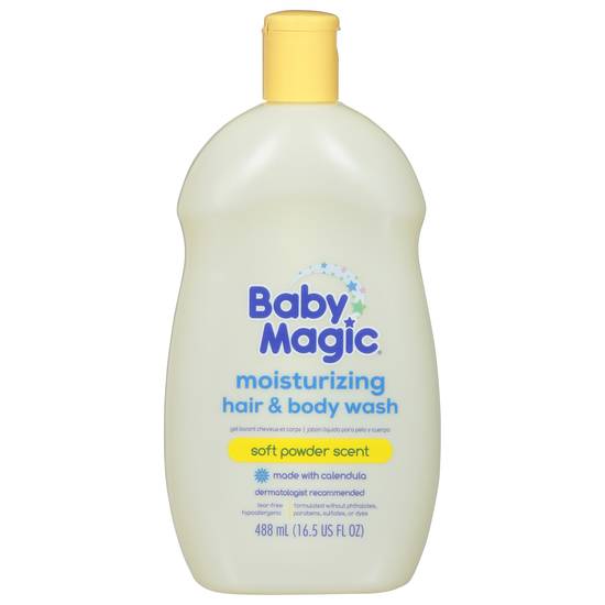 Baby Magic Moisturizing Soft Powder Scent Hair & Body Wash