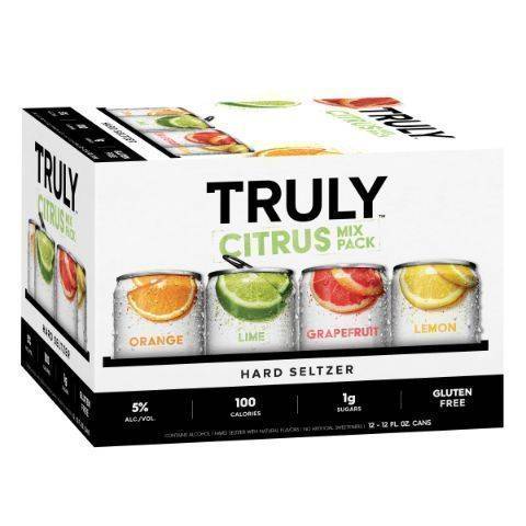 TRULY Citrus Hard Seltzer Variety 12 Pack 12oz Can