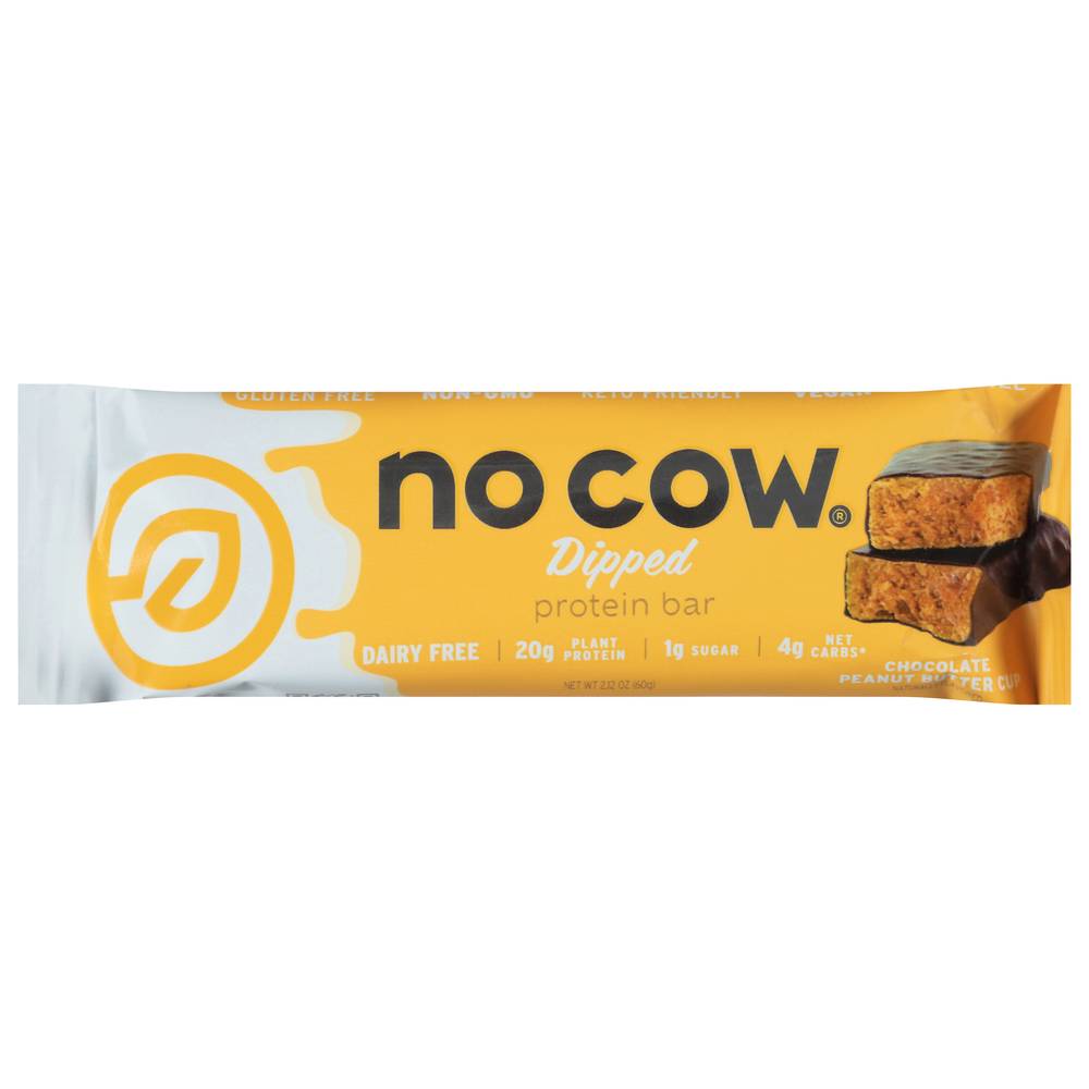 No Cow Chocolate Peanut Butter Cup Protein Bar (2.2 oz)