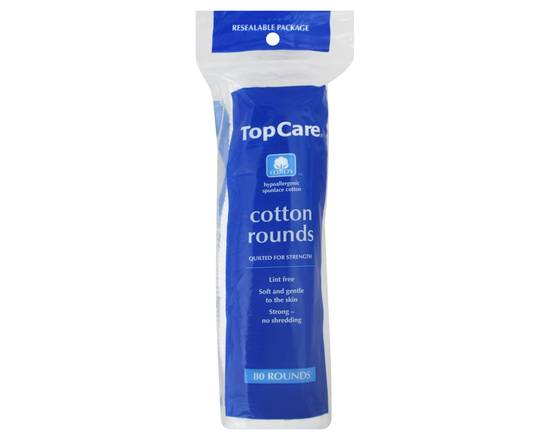 Topcare · Cotton Rounds (80 rounds)