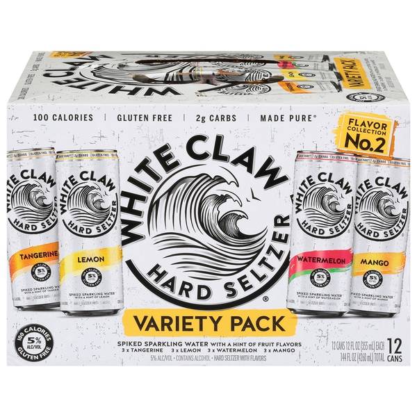 White Claw, Hard Seltzer, Variety