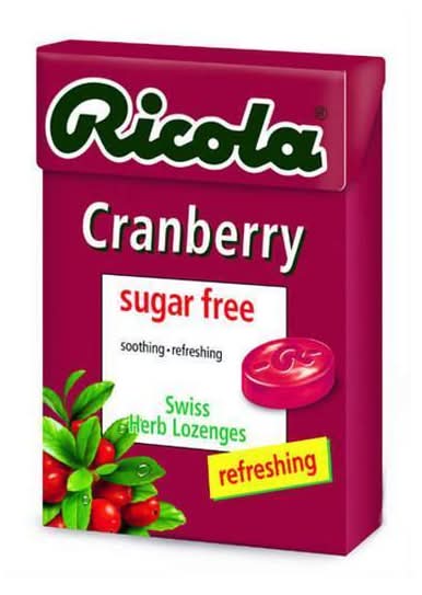 Ricola Arando Vermelho sem Açúcar Ricola emb. 50 g