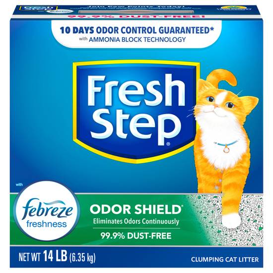 Fresh Step Odor Shield Clumping Cat Litter