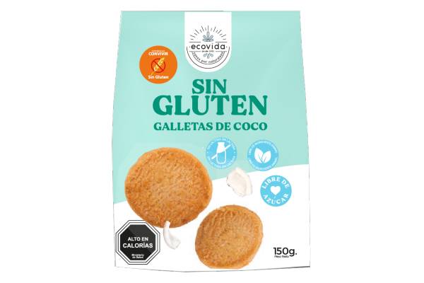 Galleta Sin Gluten Coco Ecovida 150 g