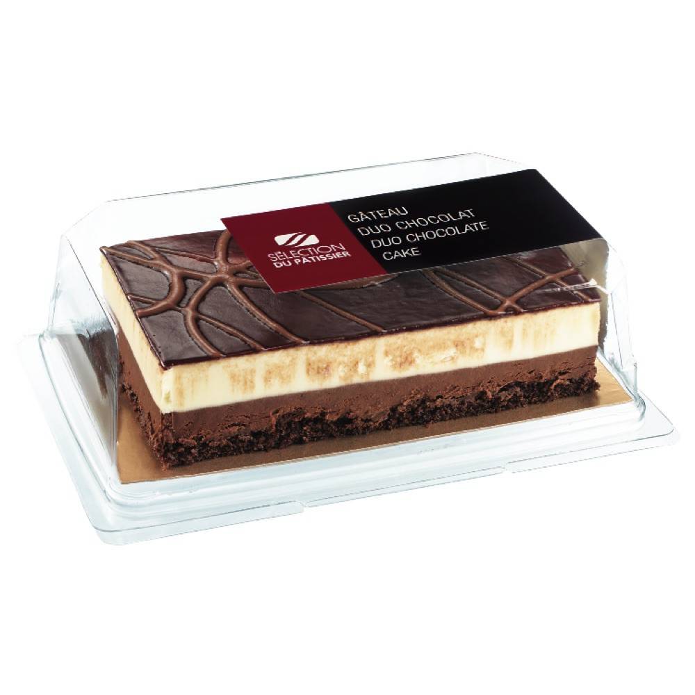 Selection du patissier gâteau duo au chocolat (320 g) - chocolate duet refill (320 g)